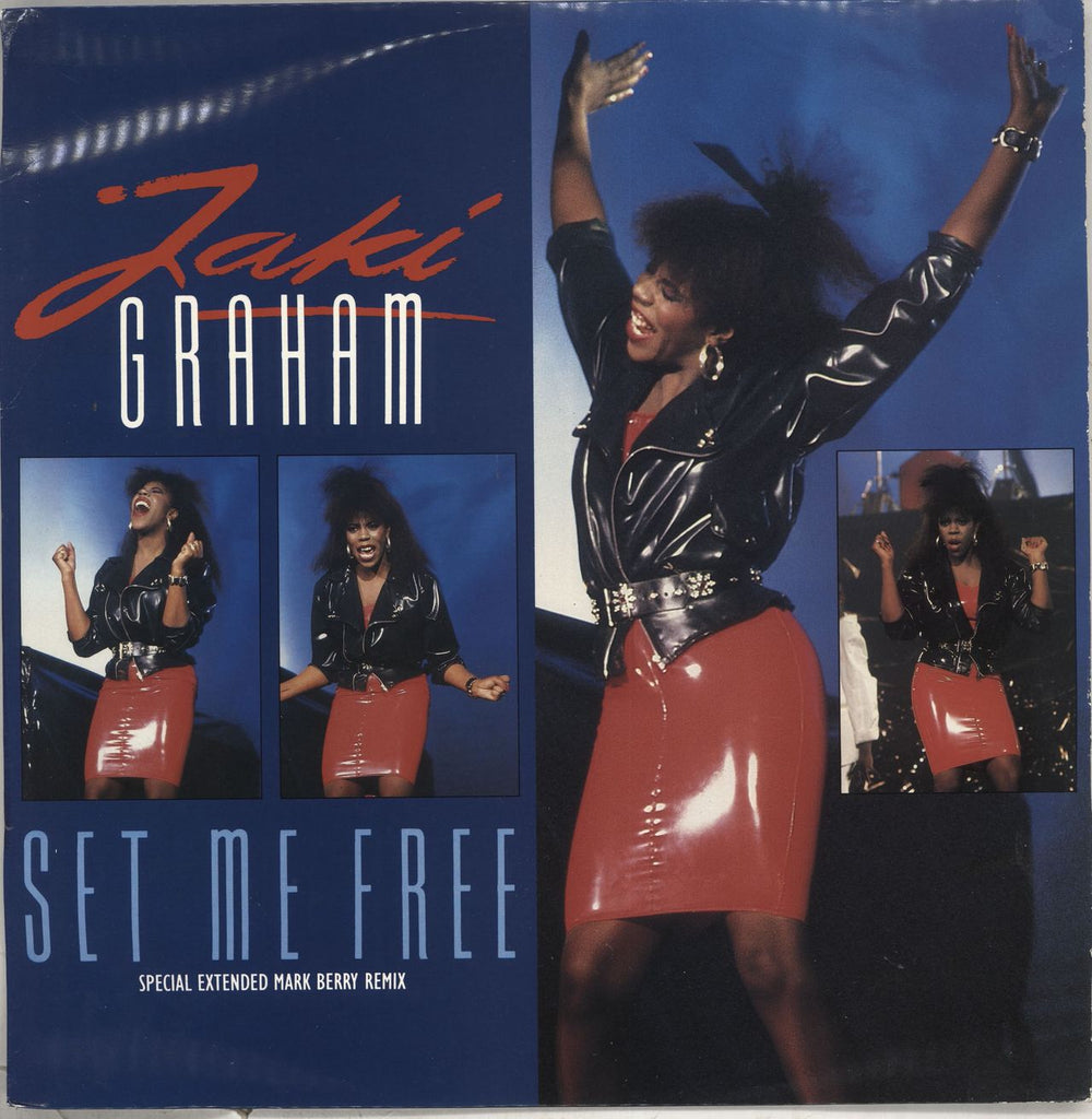 Jaki Graham Set Me Free UK 12" vinyl single (12 inch record / Maxi-single) 12JAKIX7