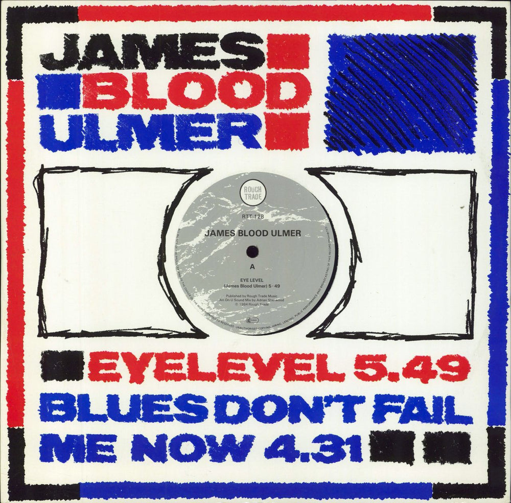 James Blood Ulmer Eye Level UK 12" vinyl single (12 inch record / Maxi-single) RTT128