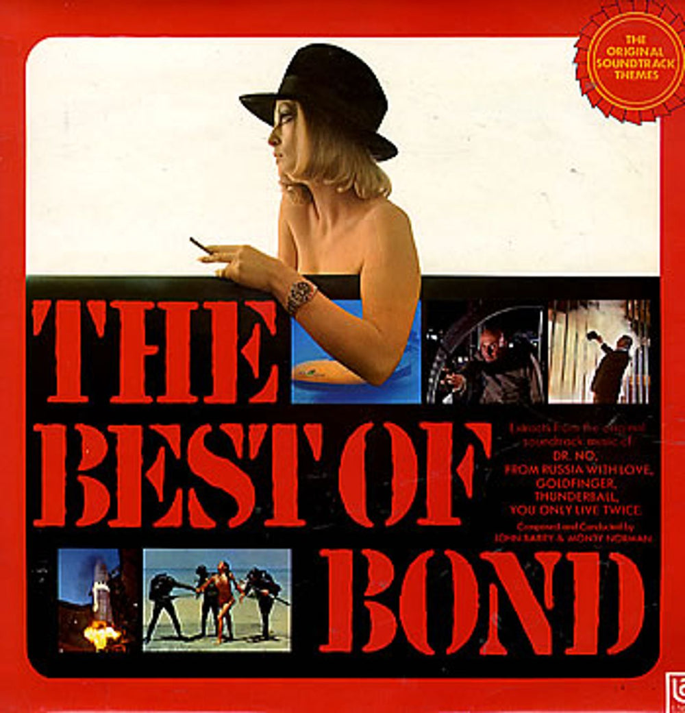 James Bond The Best Of Bond UK vinyl LP album (LP record) UAS29021