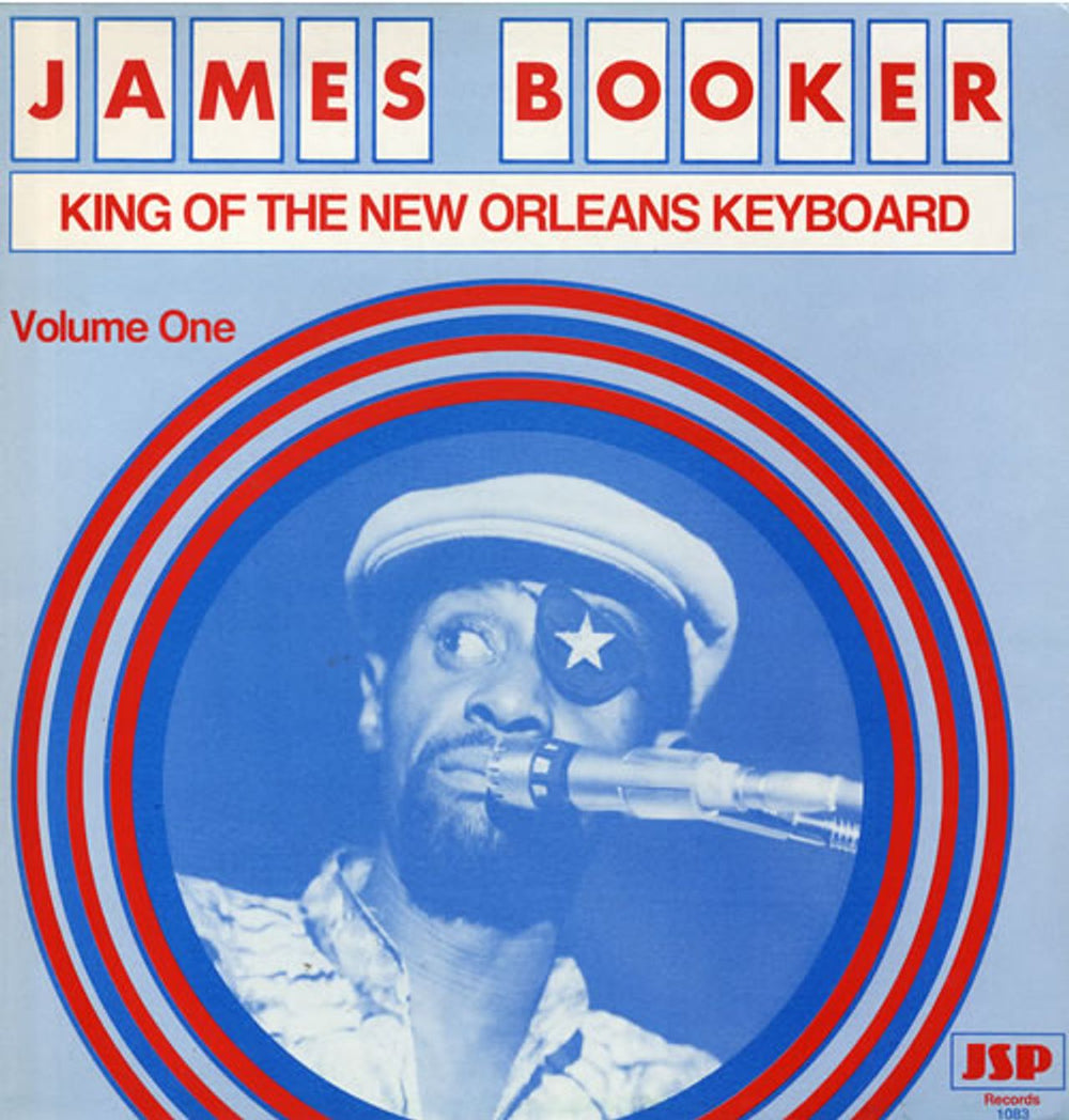 James Booker King Of The New Orleans Keyboard UK vinyl LP album (LP record) JSP1083
