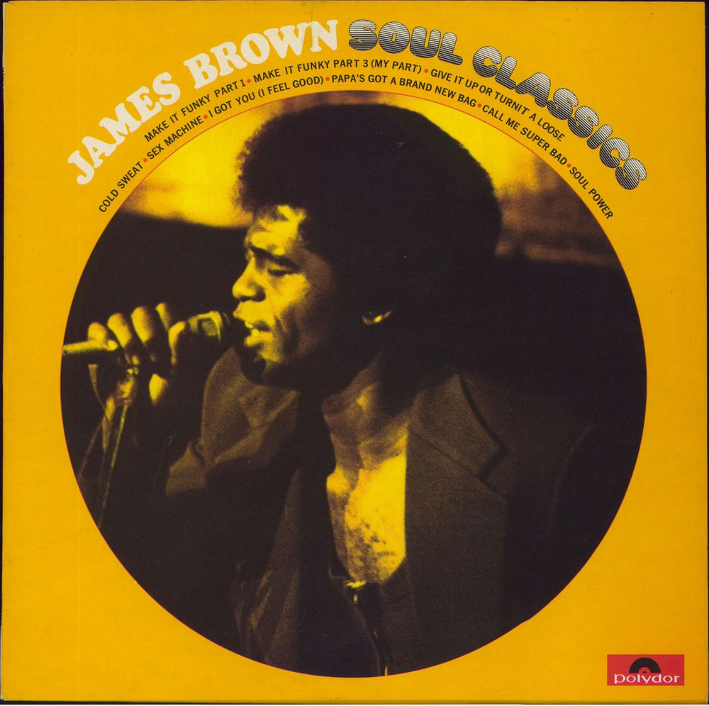 James Brown Soul Classics - glossy p/s UK vinyl LP album (LP record) 2391057