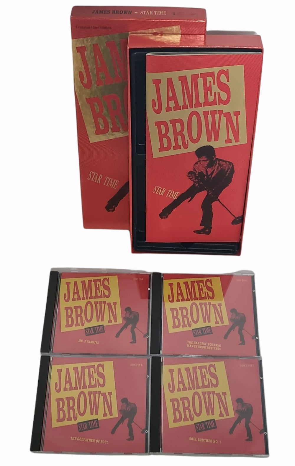 James Brown Star Time US CD Album Box Set JMBDXST631787