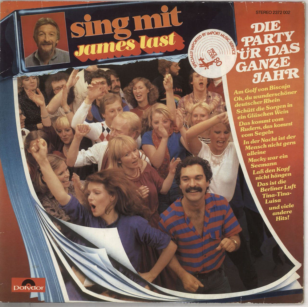 James Last Sing Mit 7 - Die Party Für Das Ganze Jahr German vinyl LP album (LP record) 2372002