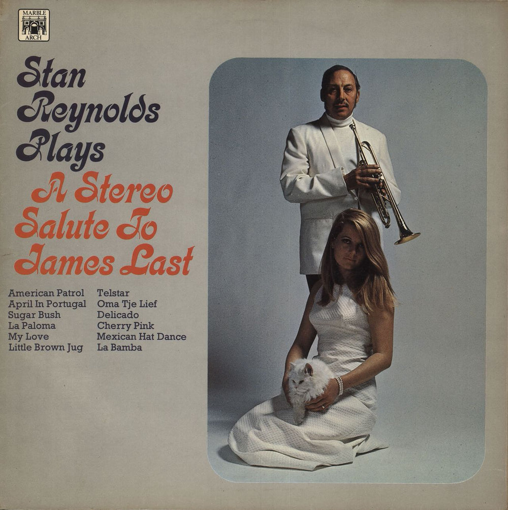 James Last Stan Reynolds Plays A Stereo Salute To James Last UK vinyl LP album (LP record) MALS1135