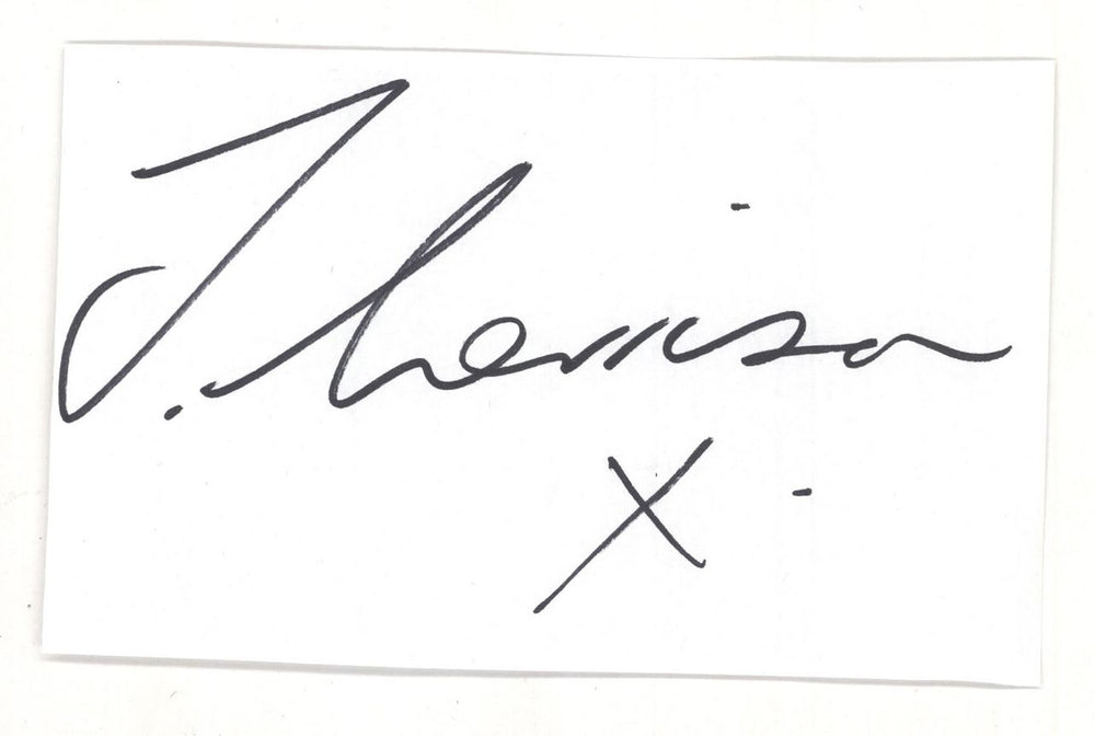 James Morrison Autograph UK memorabilia AUTOGRAPH