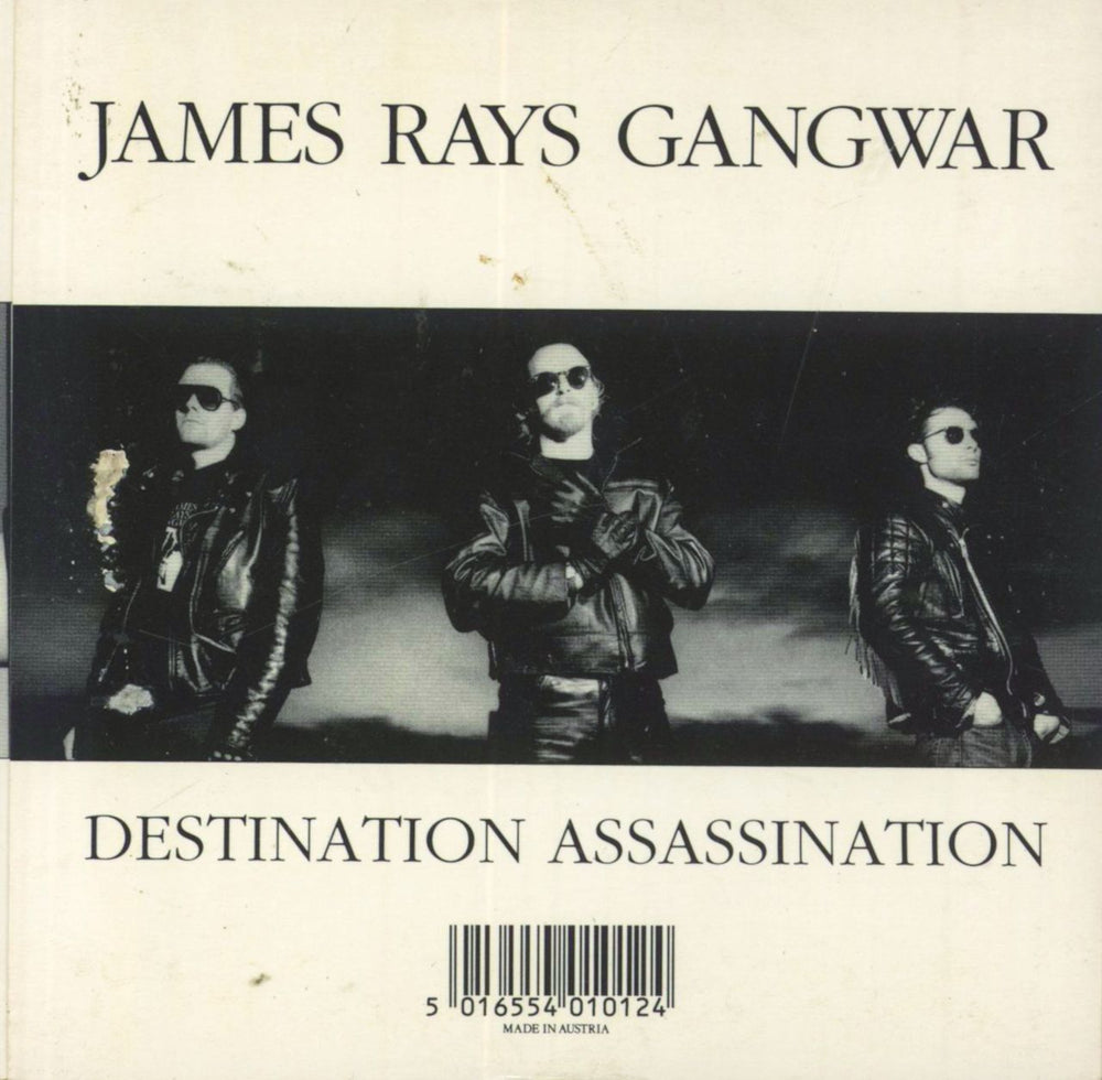 James Rays Gangwar/Performance Without Conscience Austrian CD single (CD5 / 5") 5016554010124