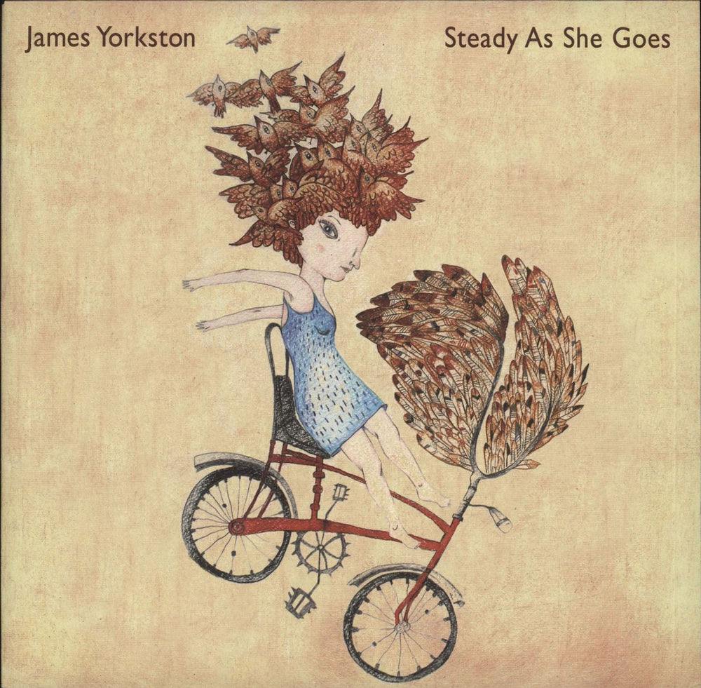 James Yorkston Steady As She Goes UK 7" vinyl single (7 inch record / 45) RUG239