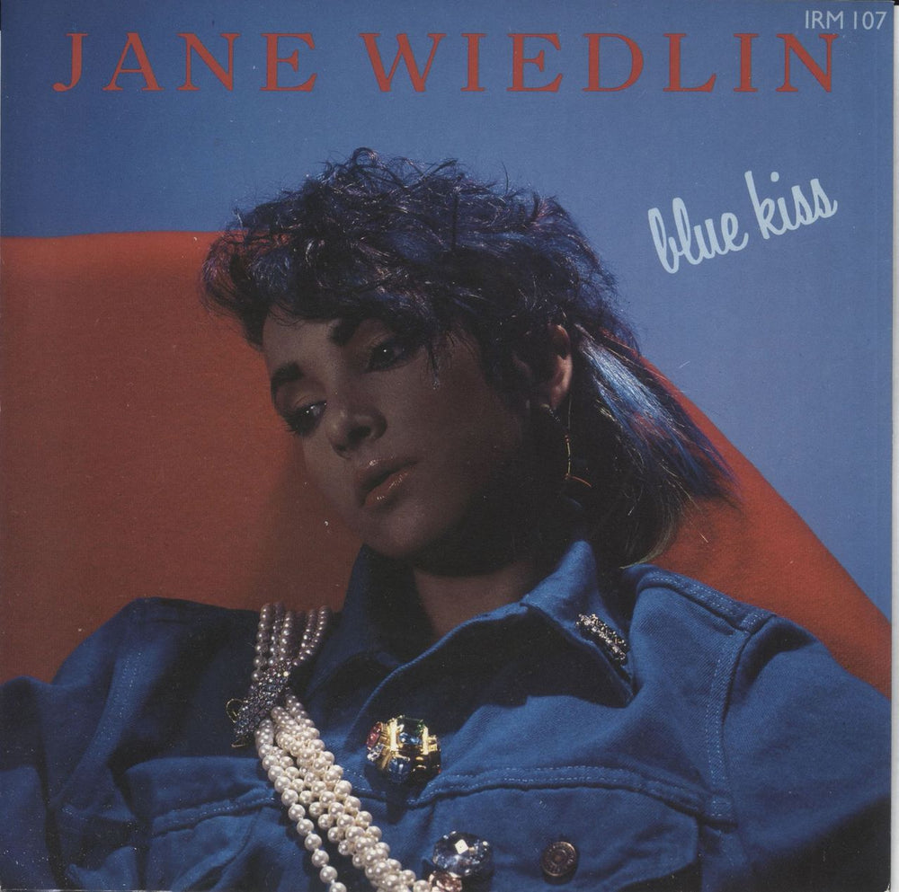 Jane Wiedlin Blue Kiss UK 7" vinyl single (7 inch record / 45) IRM107