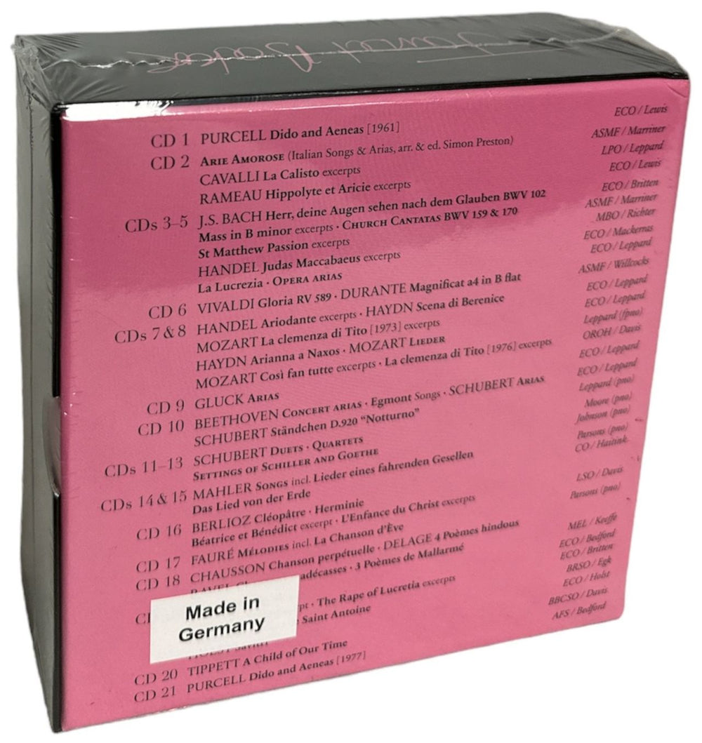 Janet Baker A Celebration - Sealed UK CD Album Box Set 028948544387