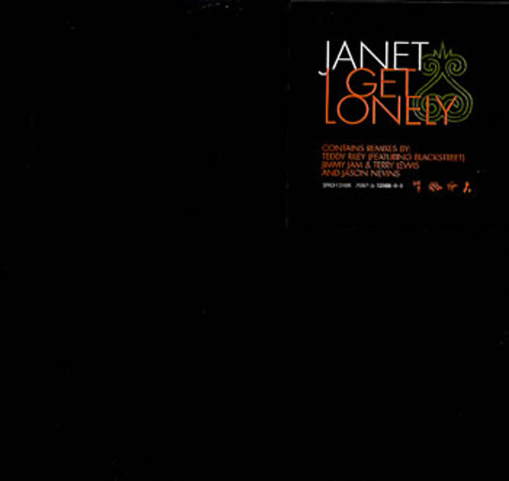 Janet Jackson I Get Lonely US Promo 12" vinyl single (12 inch record / Maxi-single) SPRO-13108