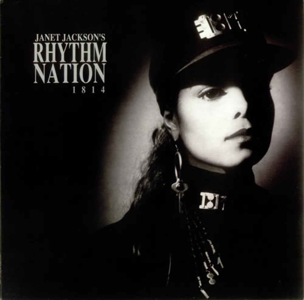 Janet Jackson Rhythm Nation UK vinyl LP album (LP record) AMA3920