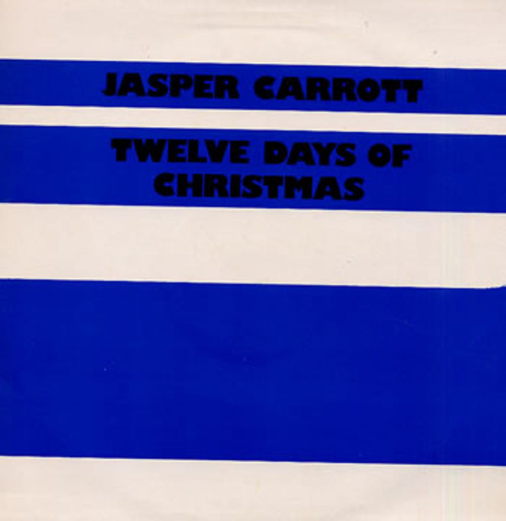 Jasper Carrott Twelve Days Of Christmas UK 12" vinyl single (12 inch record / Maxi-single) DJR18002