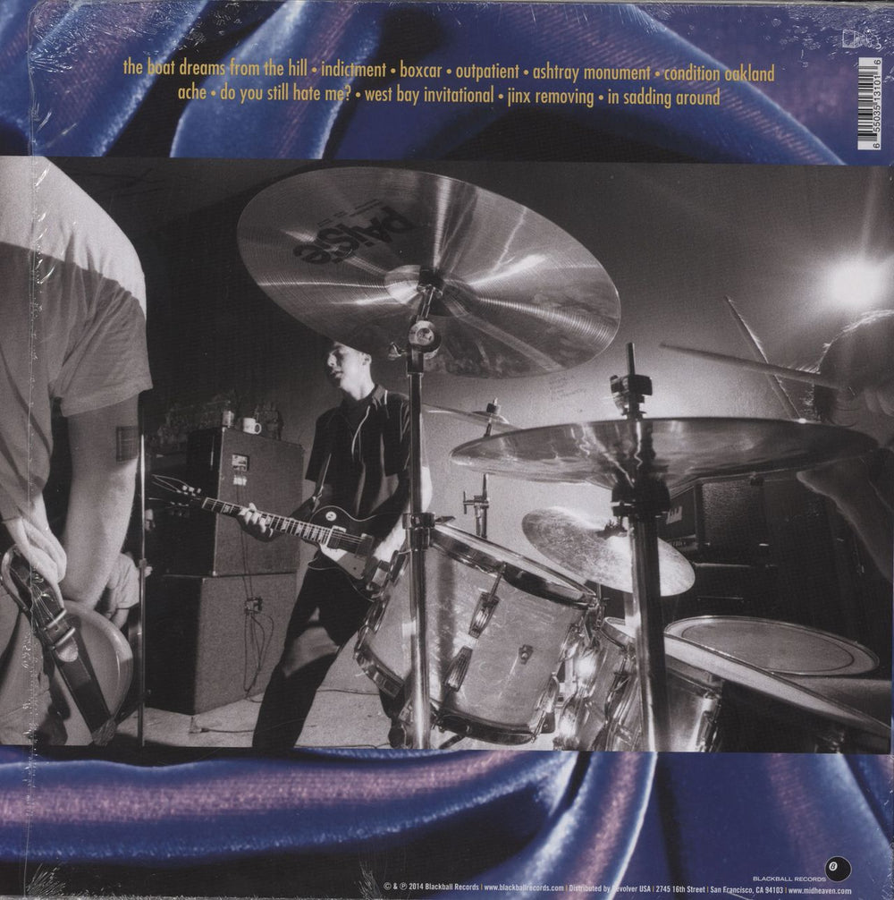 Jawbreaker 24 Hour Revenge Therapy - Clear with Yellow, Blue and Red Swirl Vinyl US vinyl LP album (LP record)