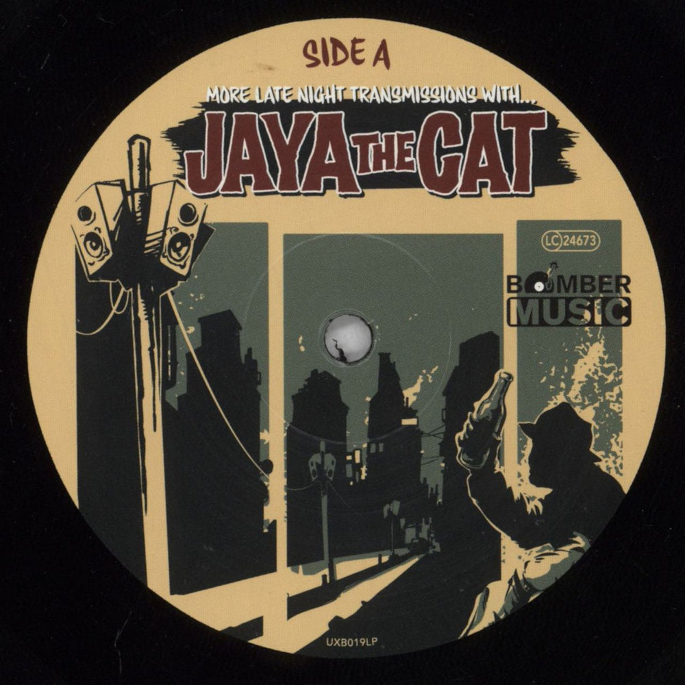 Jaya The Cat More Late Night Transmissions With... UK vinyl LP album (LP record) 5H0LPMO827223