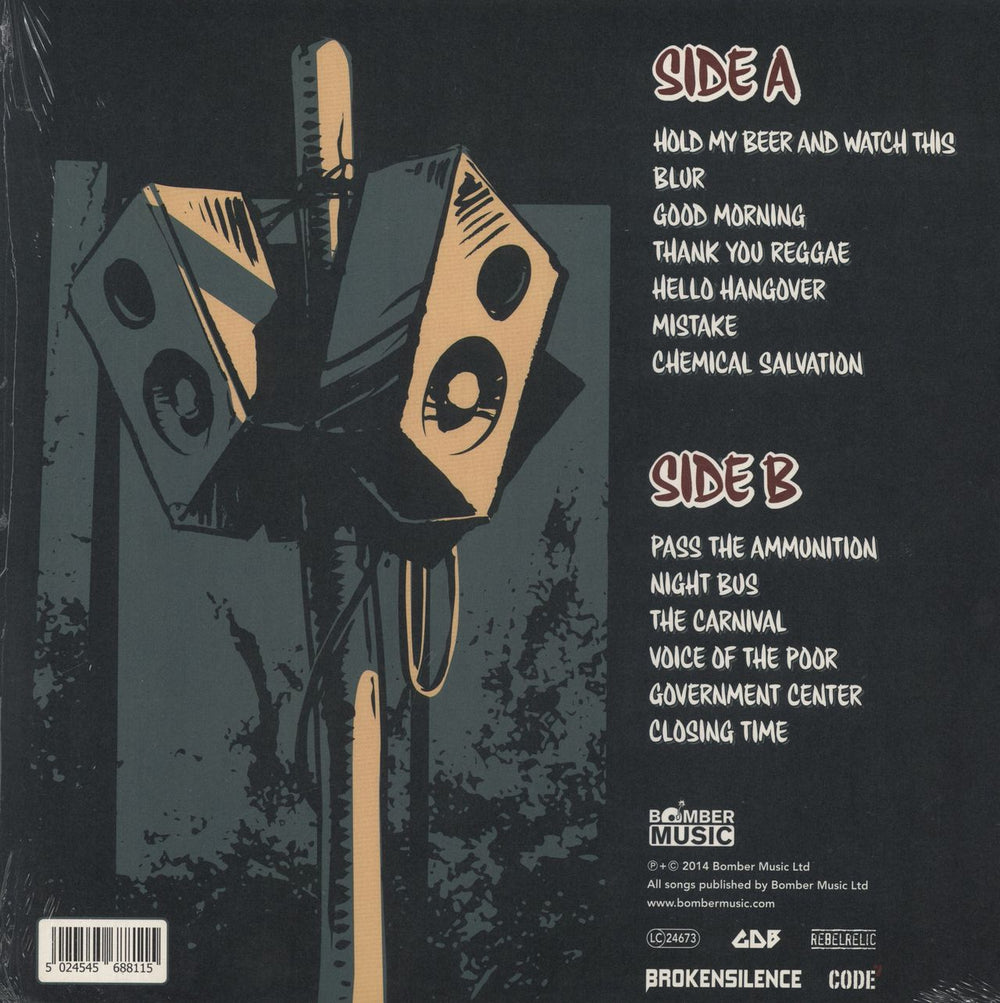 Jaya The Cat More Late Night Transmissions With... UK vinyl LP album (LP record)