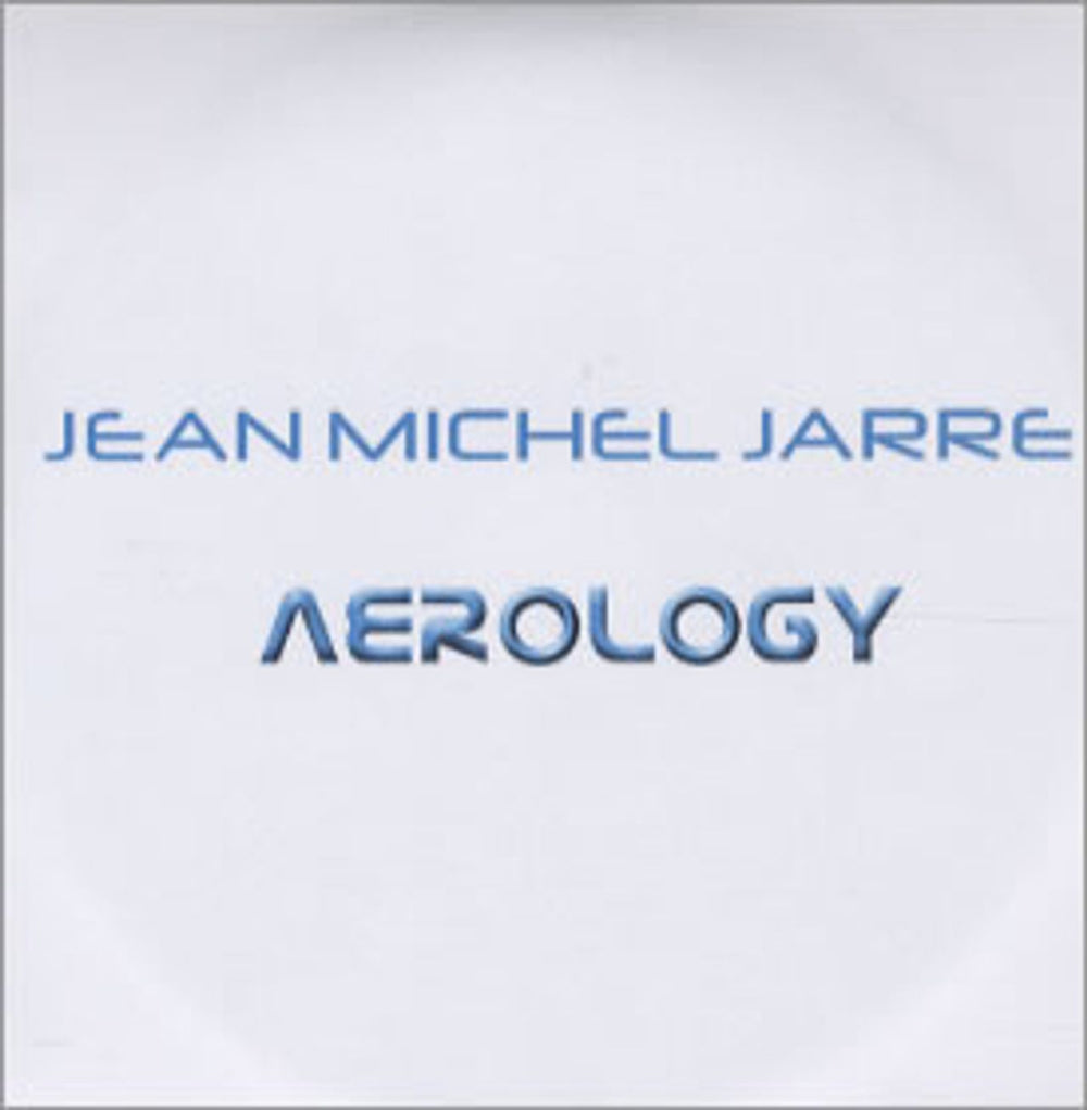 Jean-Michel Jarre Aerology UK Promo CD single (CD5 / 5") PR015065