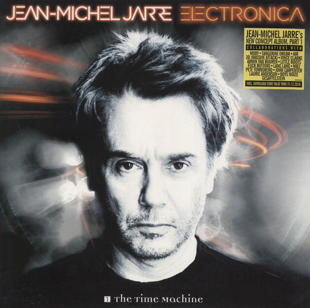 Jean-Michel Jarre Electronica 1: The Time Machine - 180gm UK 2-LP vinyl record set (Double LP Album) 88843018981