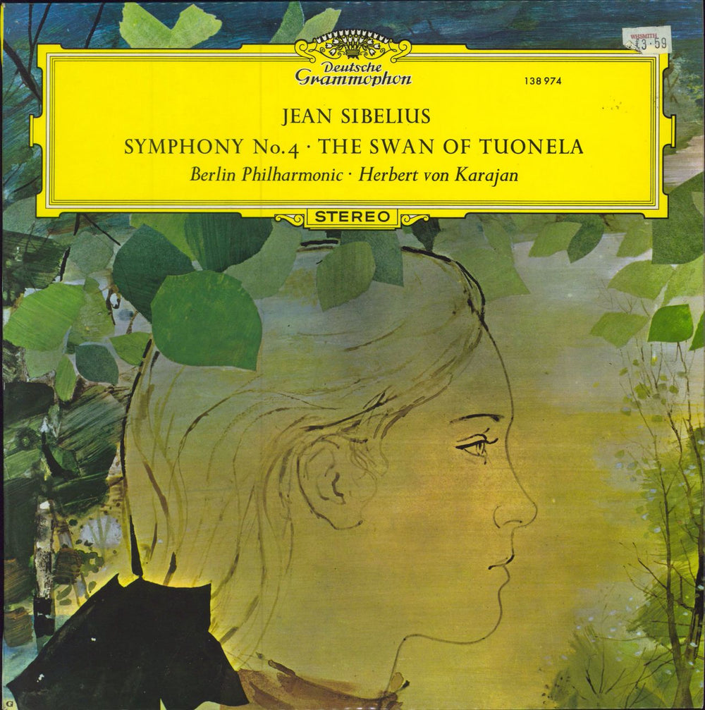 Jean Sibelius Sibelius: Symphonie Nr. 4 · Der Schwan Von Tuonela UK vinyl LP album (LP record) 138974