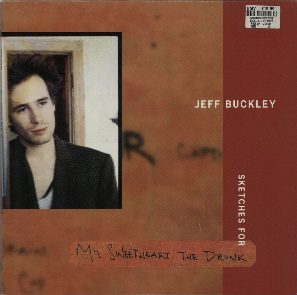 Jeff Buckley Sketches For My Sweetheart The Drunk - EX US 3-LP vinyl record set (Triple LP Album) 3C67228