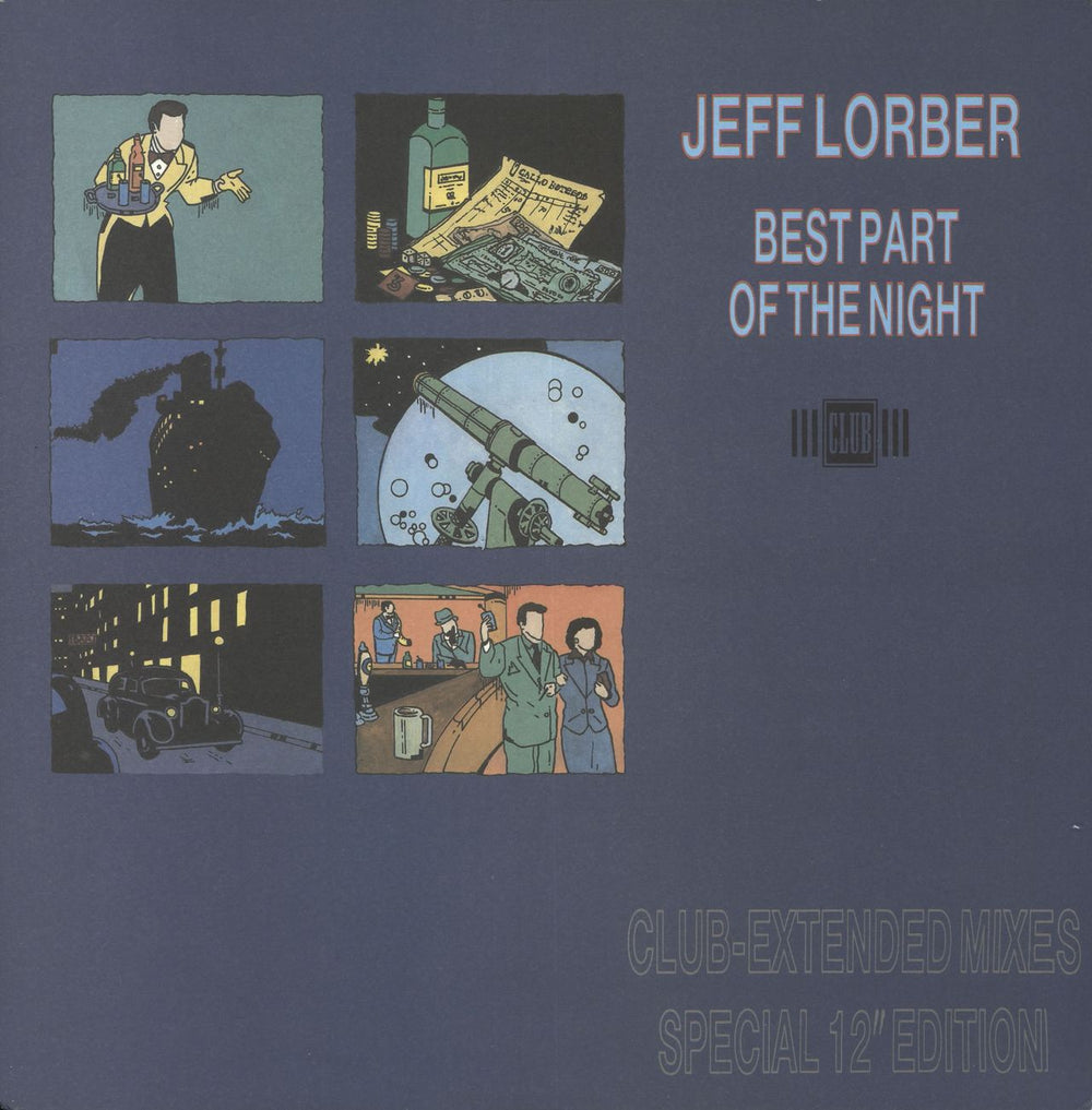 Jeff Lorber Best Part Of The Night (Club-Extended Mixes) UK 12" vinyl single (12 inch record / Maxi-single) JABX13