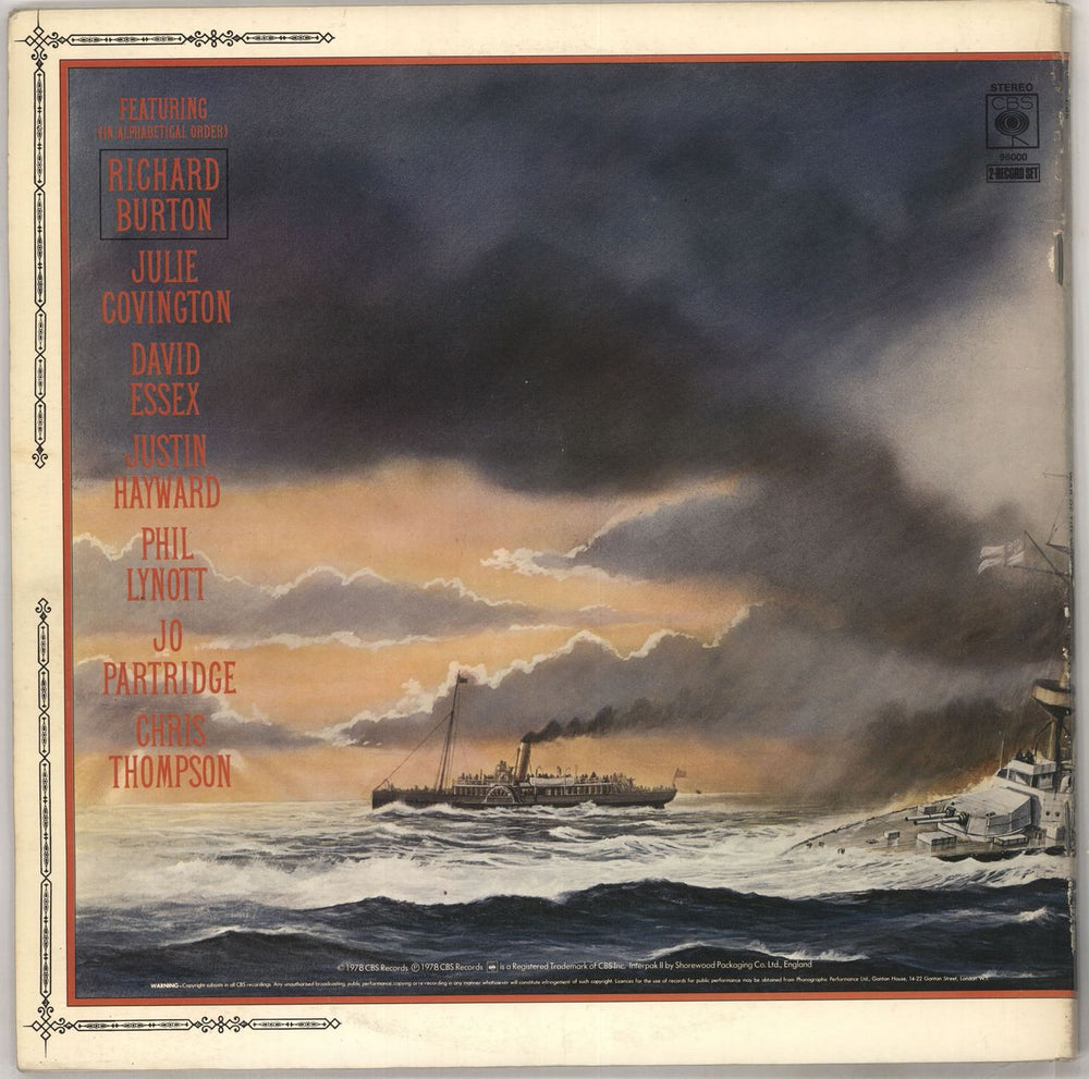 Jeff Wayne The War Of The Worlds - 1st - stickered p/s - EX UK 2-LP vinyl record set (Double LP Album)