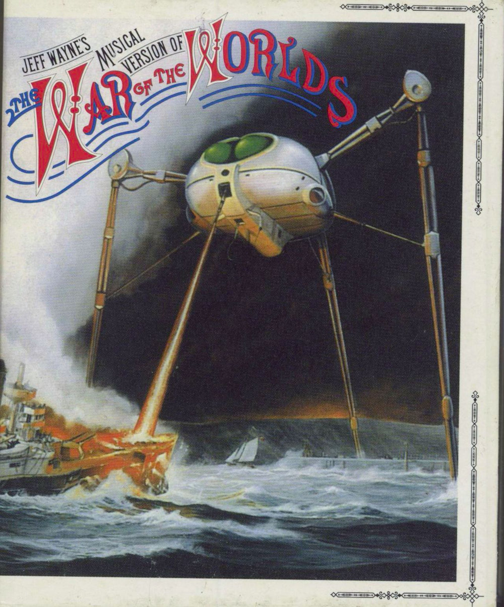 Jeff Wayne The War Of The Worlds UK Promo mini disc (MD) MD96000