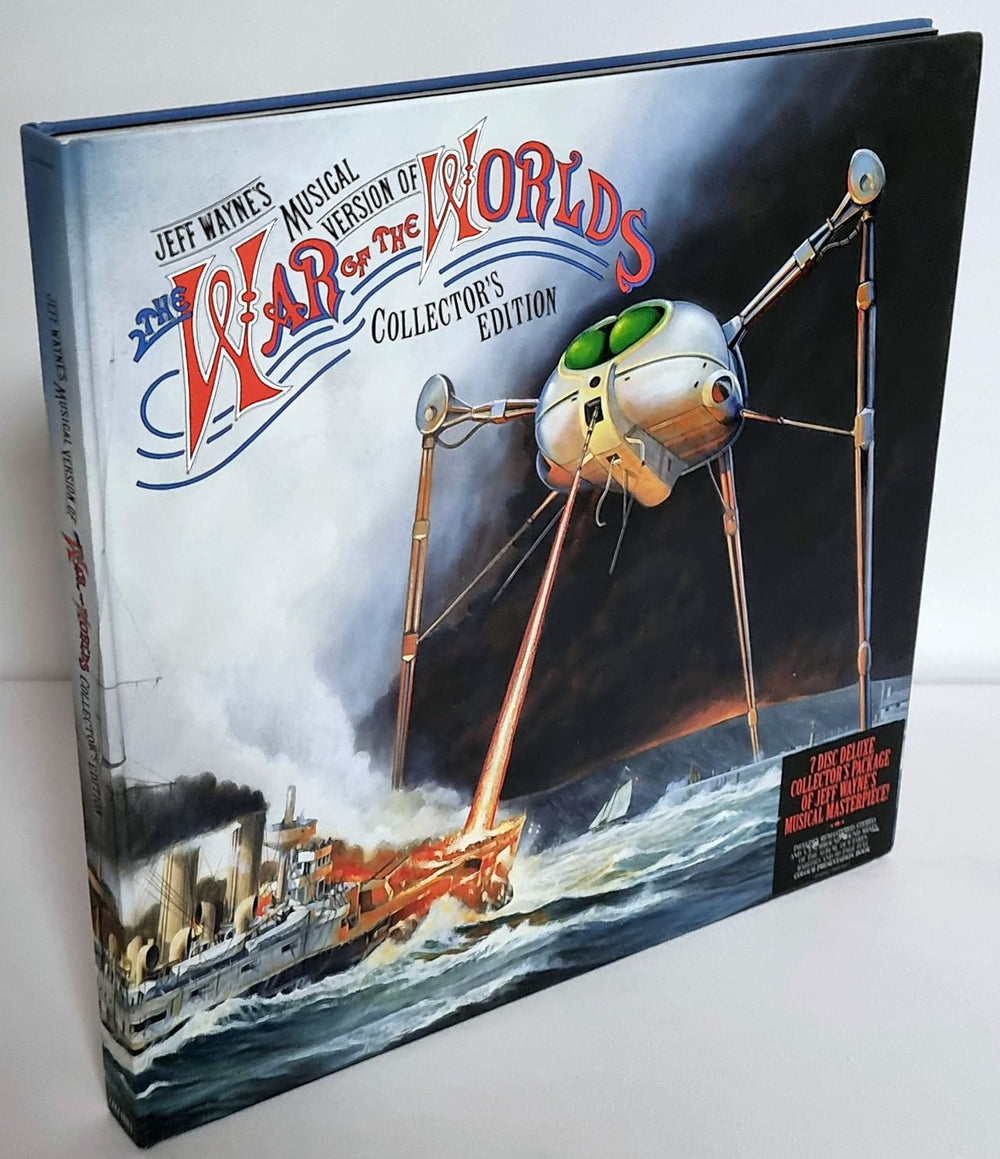 Jeff Wayne War Of The Worlds - Limited Collector's Edition UK CD Album Box Set CECD96000