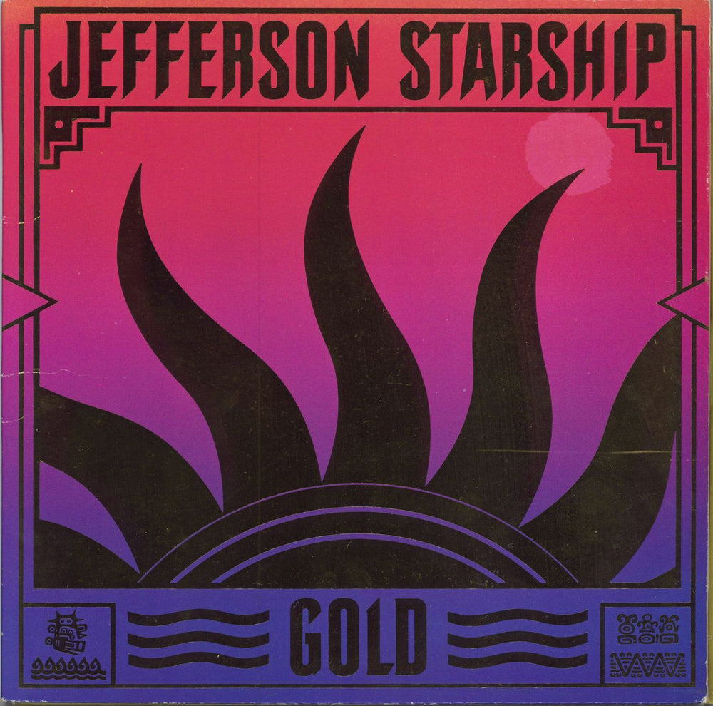 Jefferson Starship Gold Canadian vinyl LP album (LP record) BZL1-3247