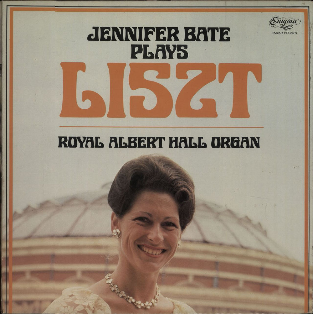 Jennifer Bate Jennifer Bate Plays Liszt UK vinyl LP album (LP record) VAR1051