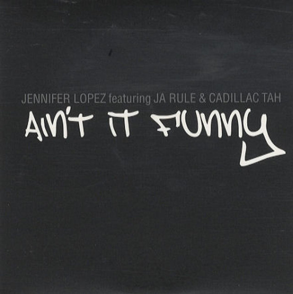 Jennifer Lopez Ain't It Funny UK Promo CD single (CD5 / 5") XPCD2642