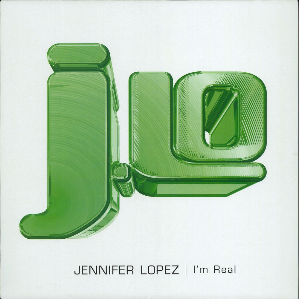 Jennifer Lopez I'm Real UK Promo 12" vinyl single (12 inch record / Maxi-single) XPR3496