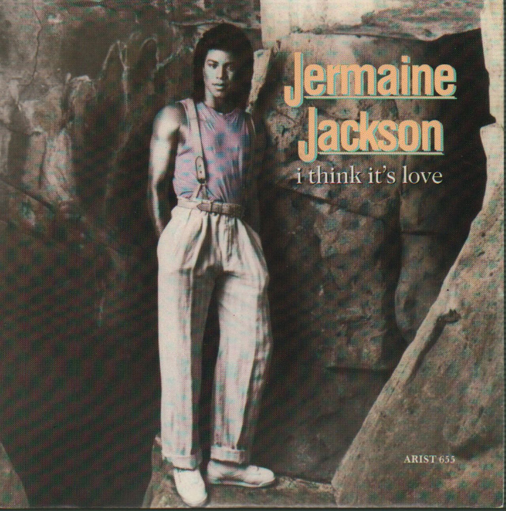 Jermaine Jackson I Think It's Love UK 7" vinyl single (7 inch record / 45) ARIST655