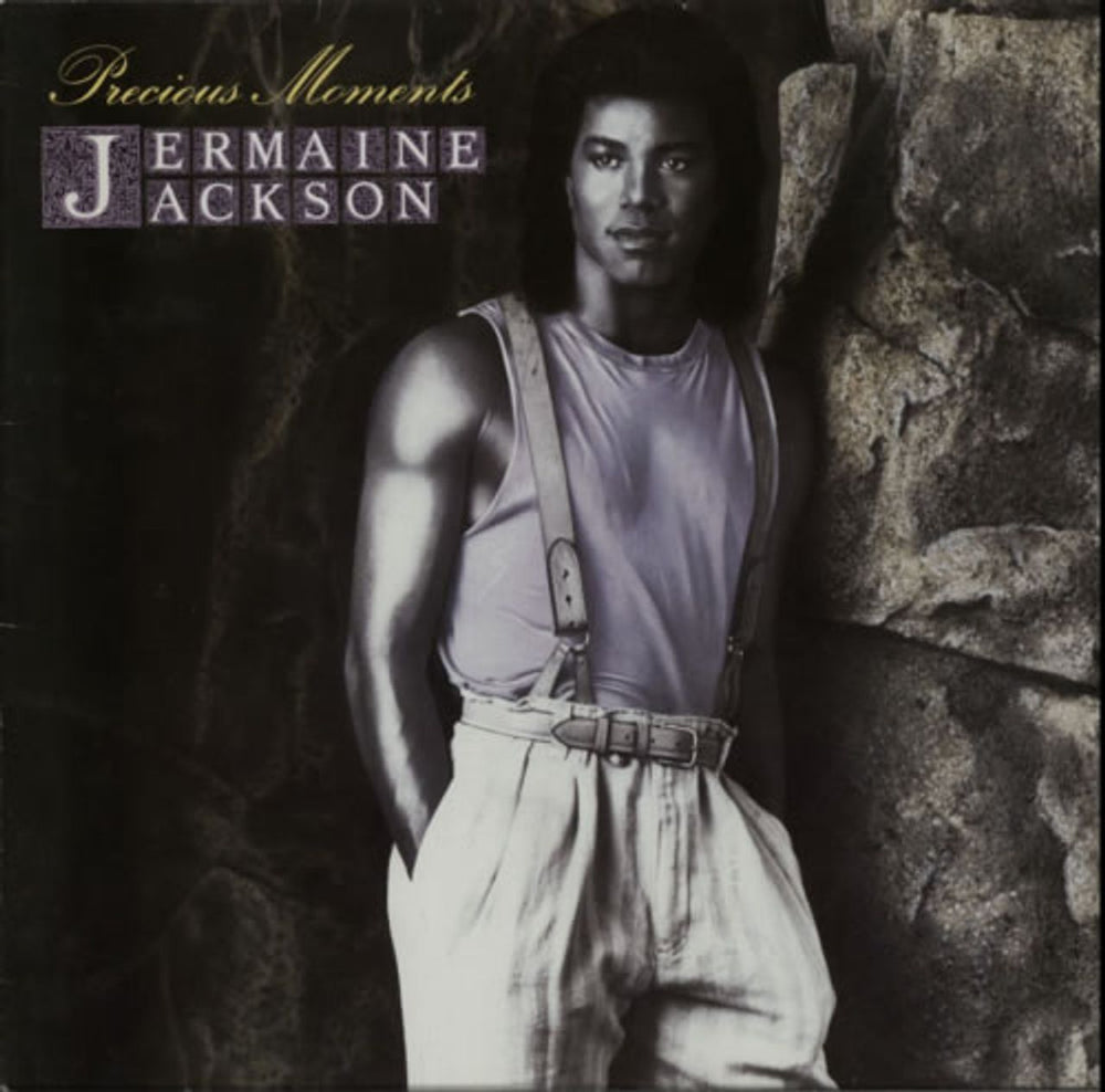 Jermaine Jackson Precious Moments German vinyl LP album (LP record) 207087