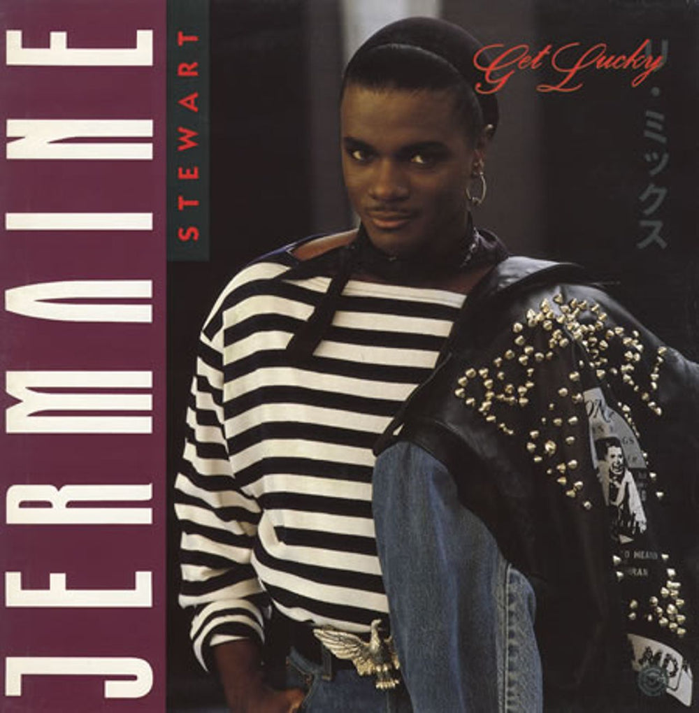 Jermaine Stewart Get Lucky UK 12" vinyl single (12 inch record / Maxi-single) SRNT82