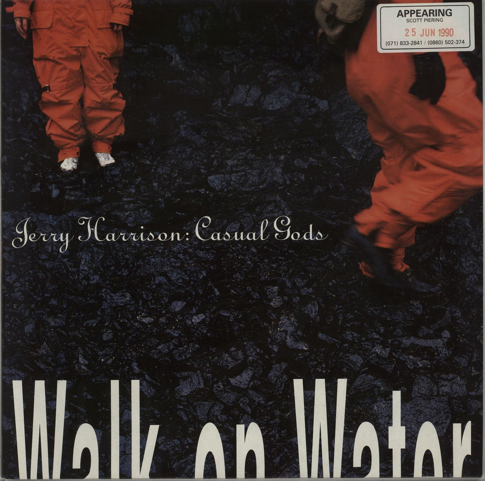 Jerry Harrison Walk On Water UK vinyl LP album (LP record) 846321-1