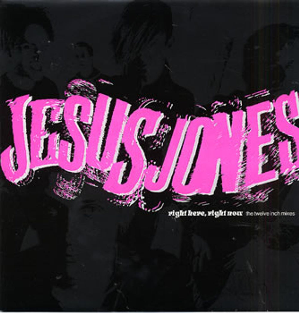 Jesus Jones Right Here Right Now UK 12" vinyl single (12 inch record / Maxi-single) 12FOOD25