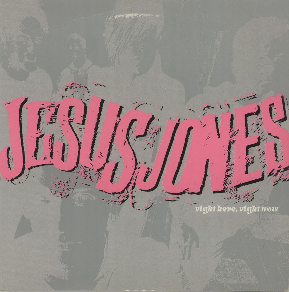 Jesus Jones Right Here, Right Now UK 7" vinyl single (7 inch record / 45) FOOD30