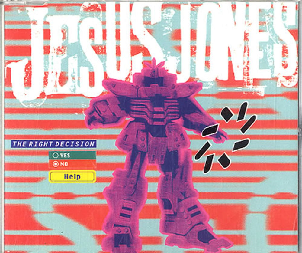 Jesus Jones The Right Decision Dutch CD single (CD5 / 5") 8805282