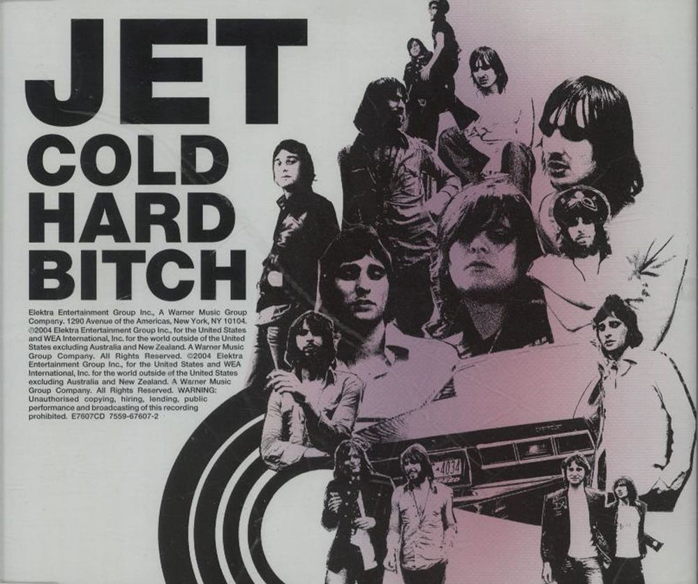 Jet Cold Hard Bitch UK CD single (CD5 / 5") E7607CD