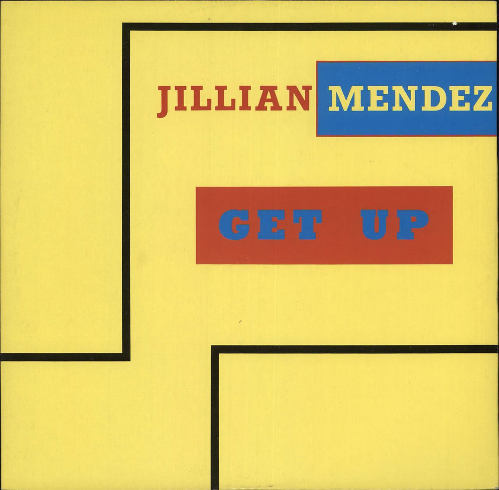 Jillian Mendez Get Up German 12" vinyl single (12 inch record / Maxi-single) ZYX6100-12