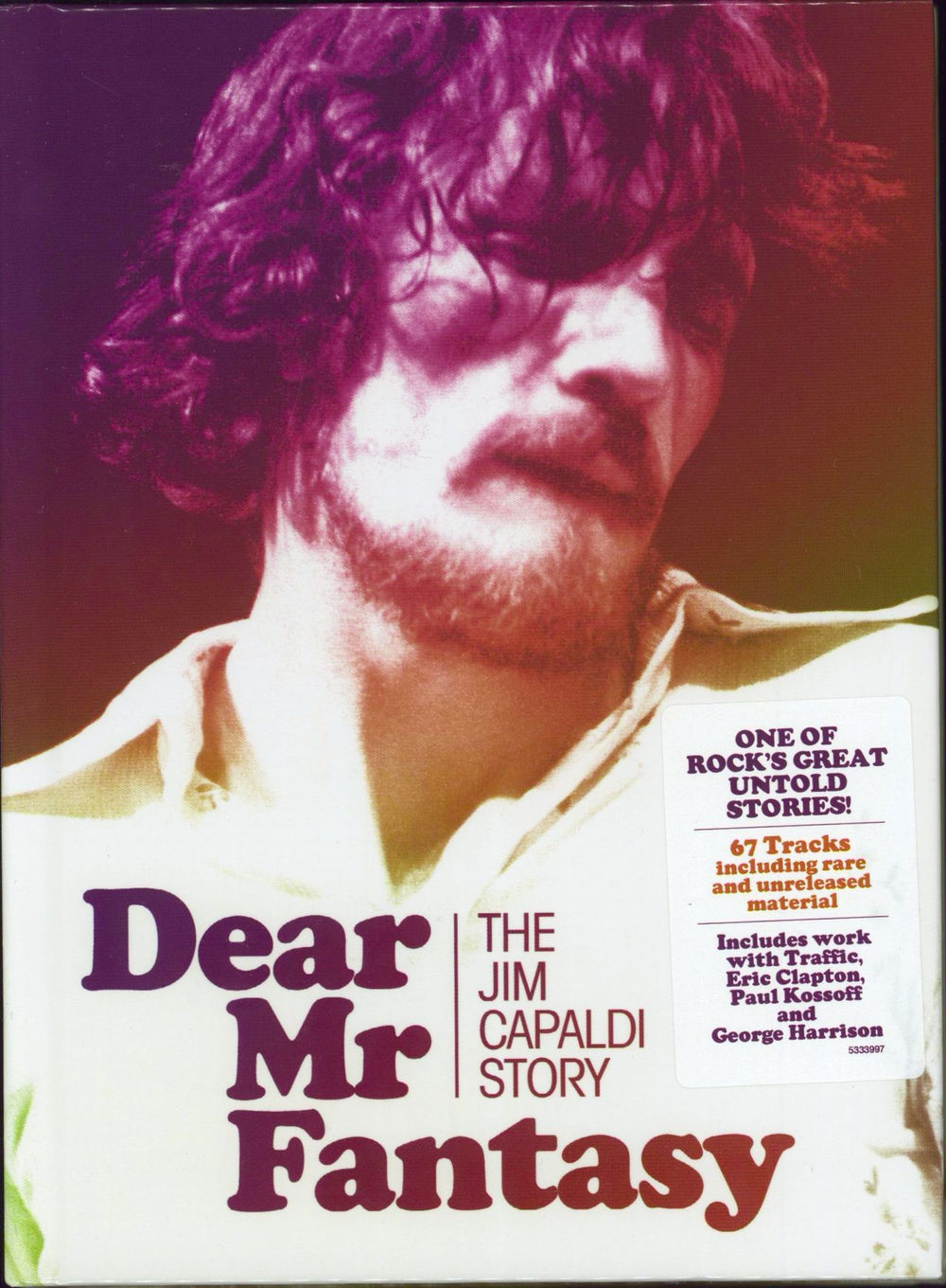 Jim Capaldi Dear Mr Fantasy (The Jim Capaldi Story) UK CD Album Box Set 5333997