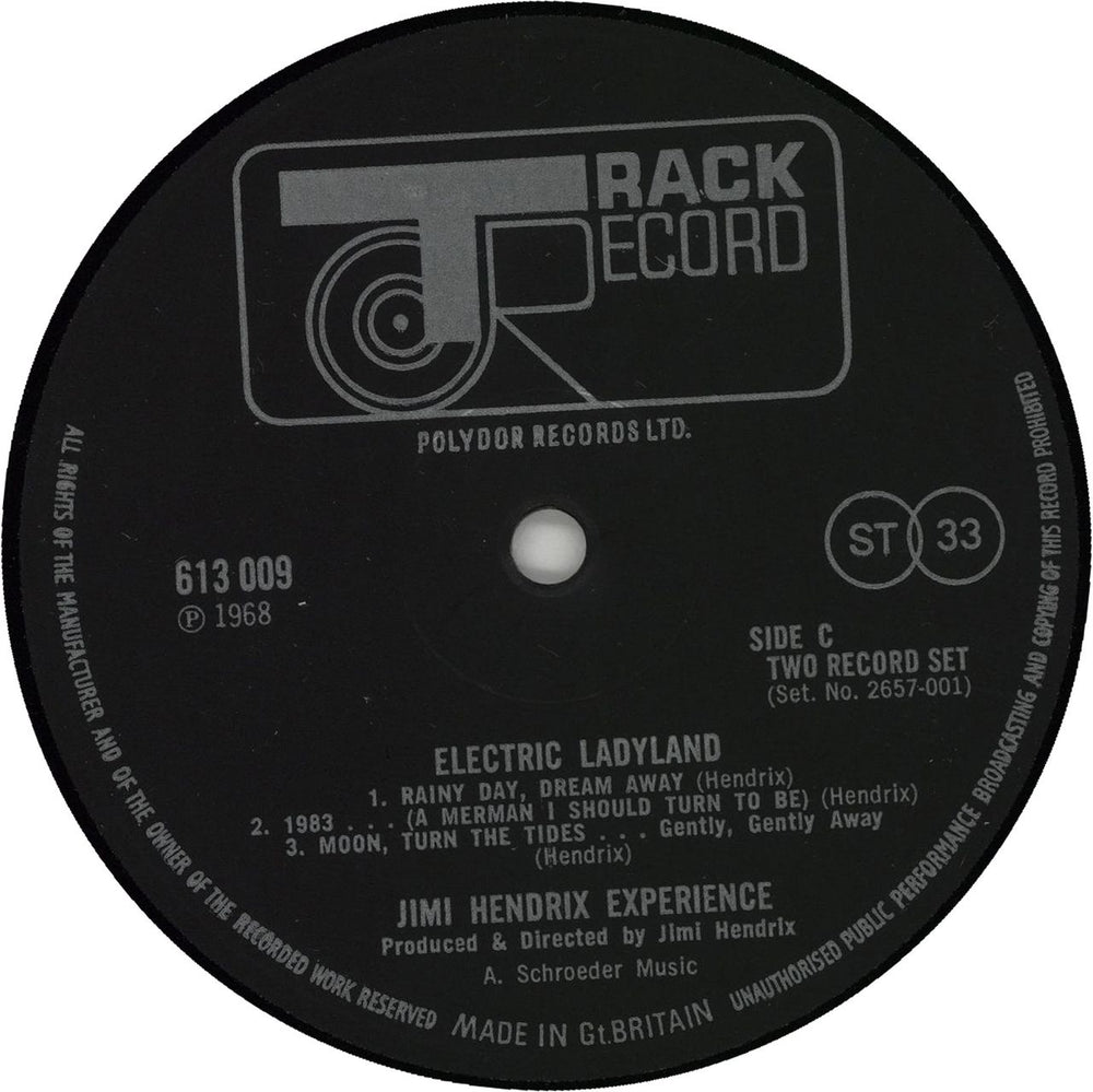 Jimi Hendrix Electric Ladyland - 2nd UK 2-LP vinyl record set (Double LP Album) Deleted