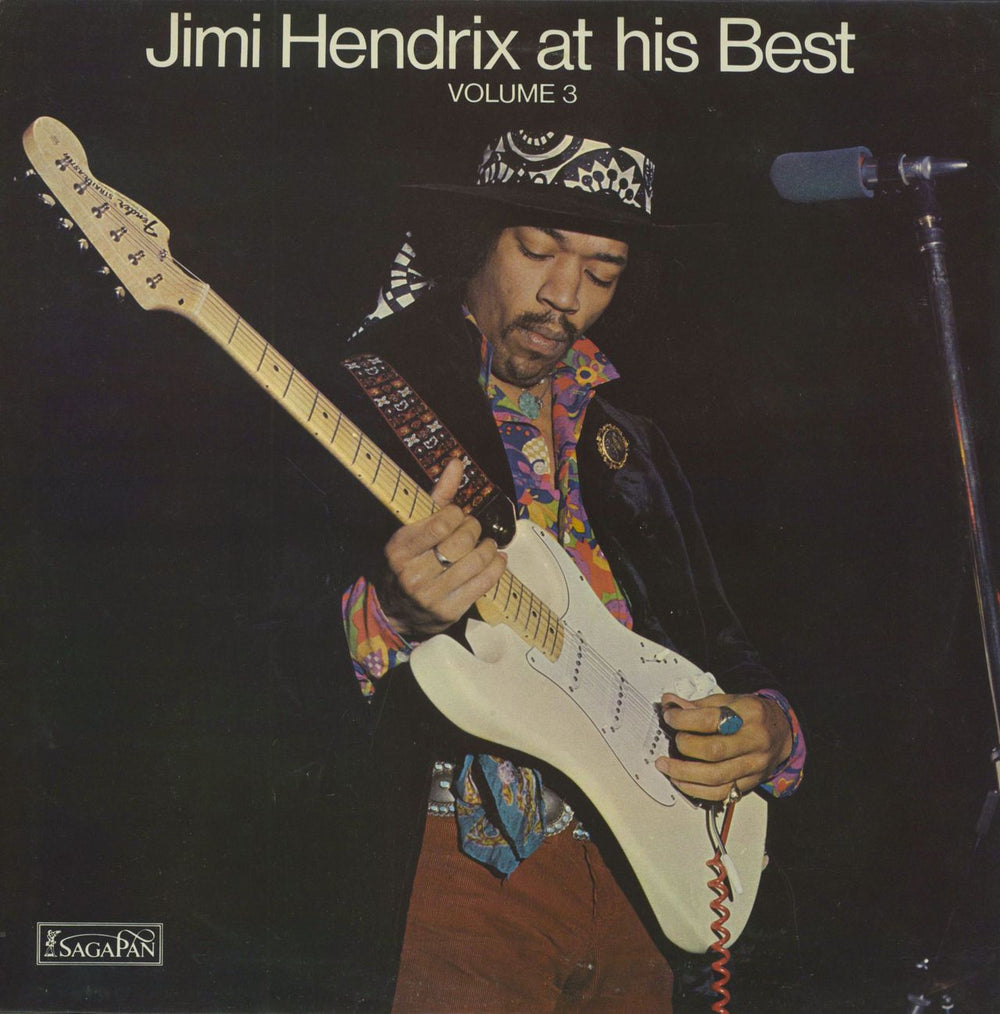 Jimi Hendrix Jimi Hendrix At His Best - Volume 1, 2 & 3 UK vinyl LP album (LP record) N/AV