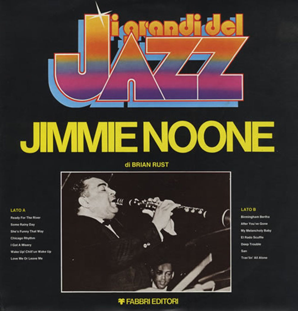 Jimmie Noone I Grandi Del Jazz #68 Italian vinyl LP album (LP record) GDJ68