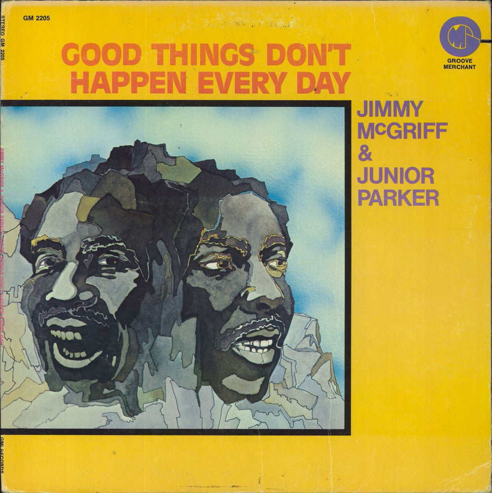 Jimmy McGriff Good Things Don't Happen Every Day US vinyl LP album (LP record) GM2205