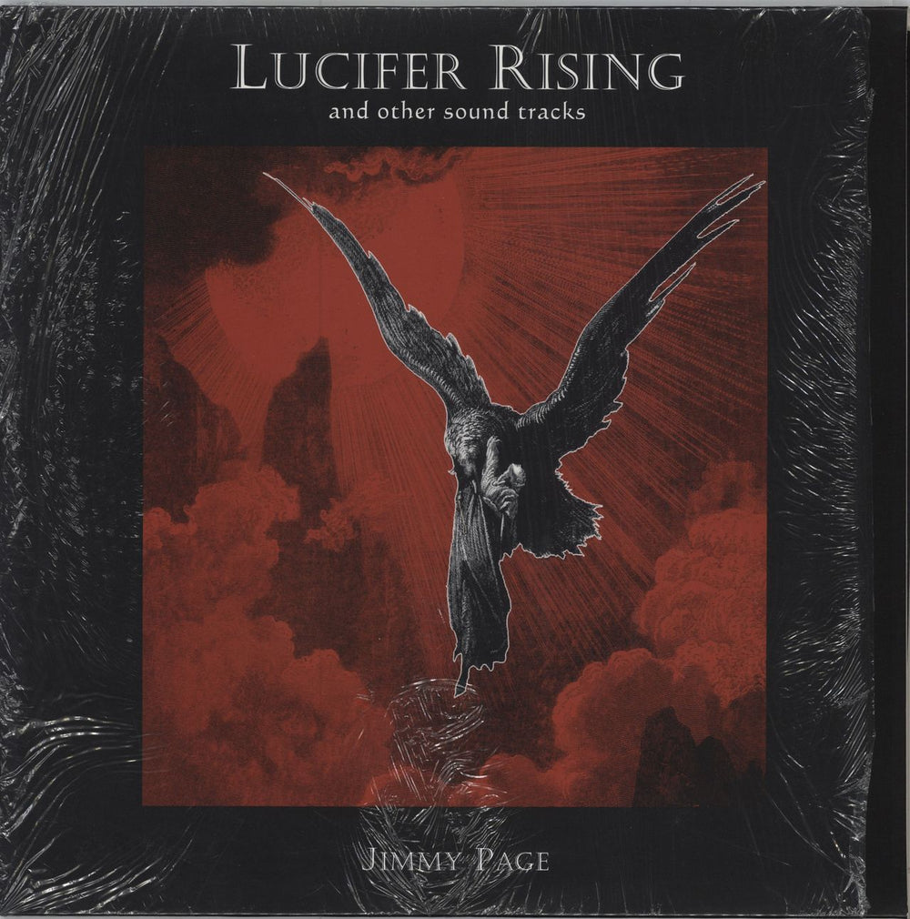 Jimmy Page Lucifer Rising (And Other Sound Tracks) UK vinyl LP album (LP record) JPRLP0002