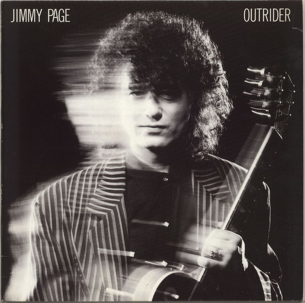 Jimmy Page Outrider - EX UK vinyl LP album (LP record) WX155