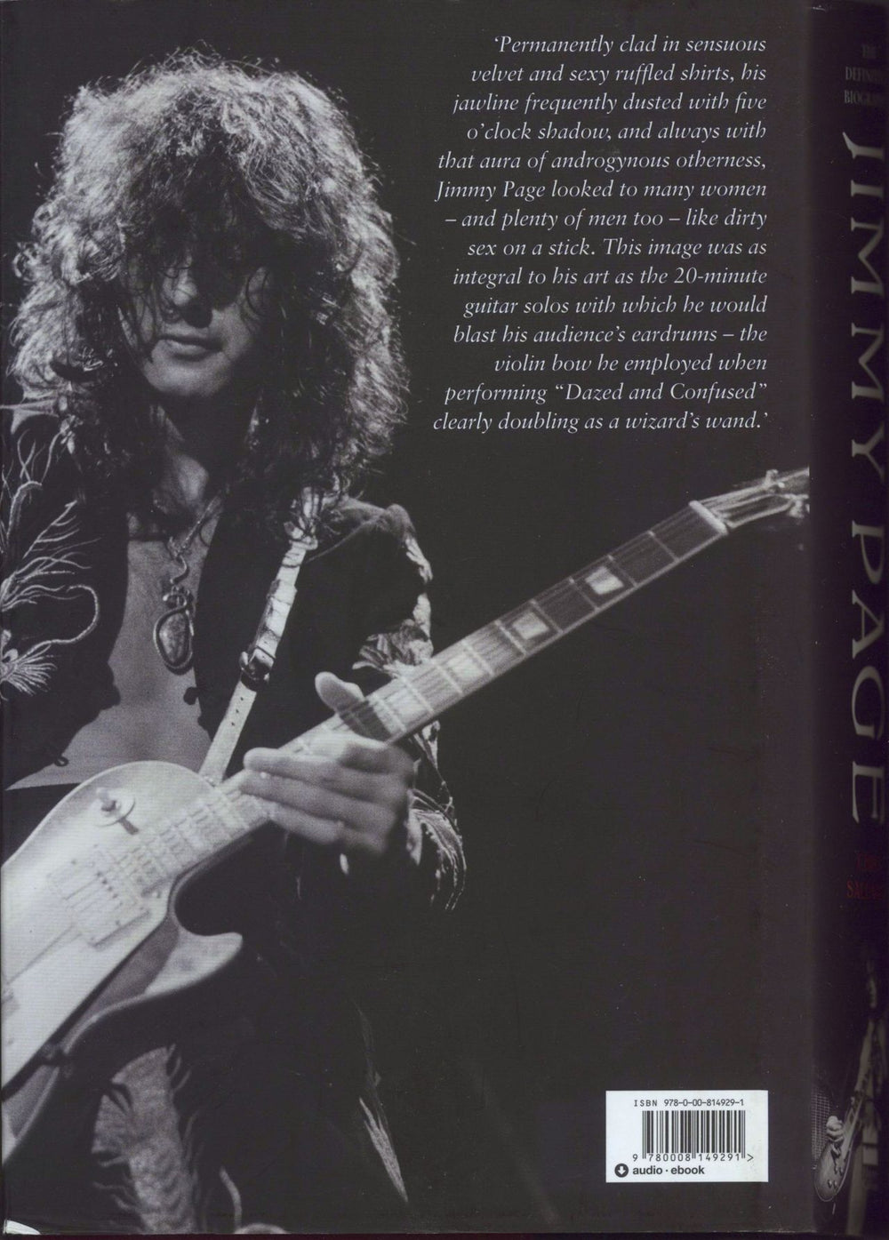 Jimmy Page The Definitive Biography - Hardback UK book 9780008149291