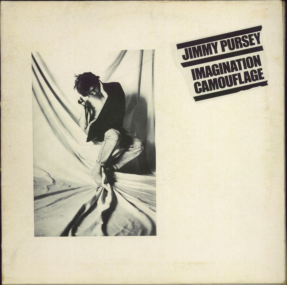 Jimmy Pursey Imagination Camouflage UK vinyl LP album (LP record) 2442180