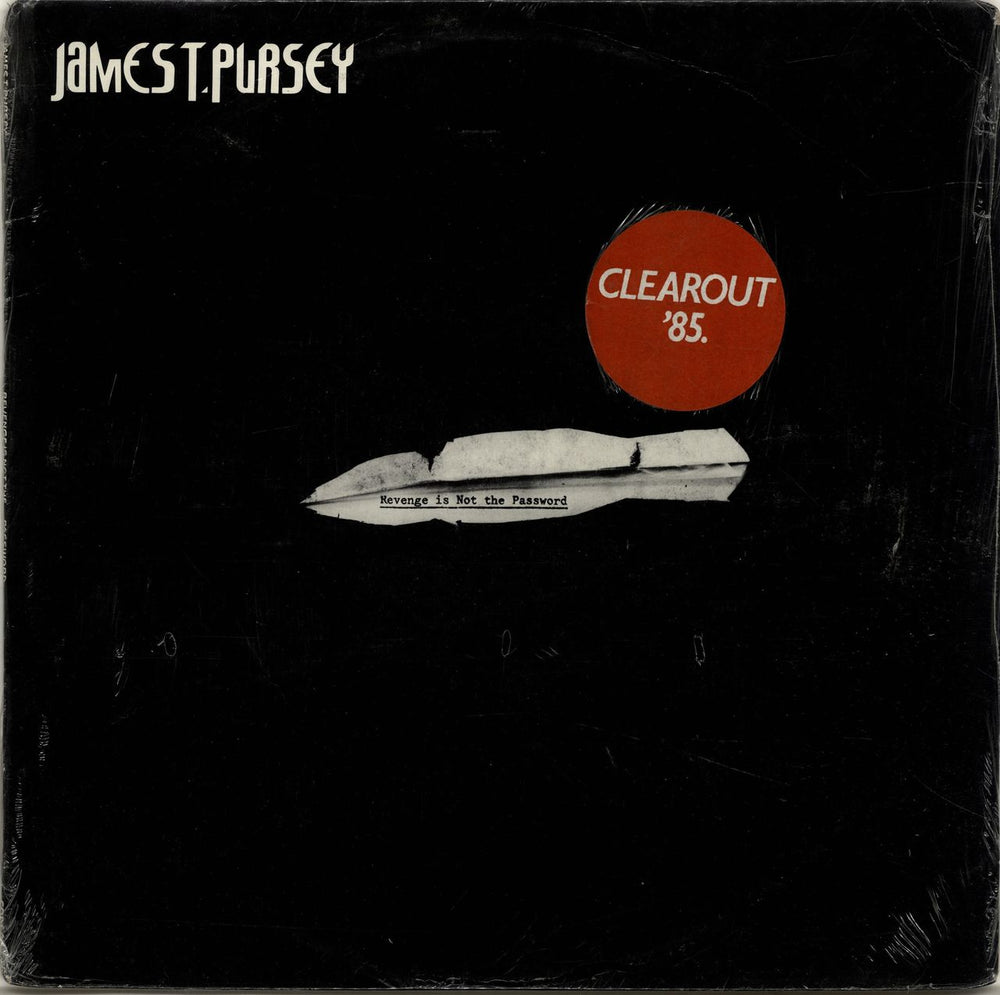 Jimmy Pursey Revenge Is Not The Password UK vinyl LP album (LP record) CODE01